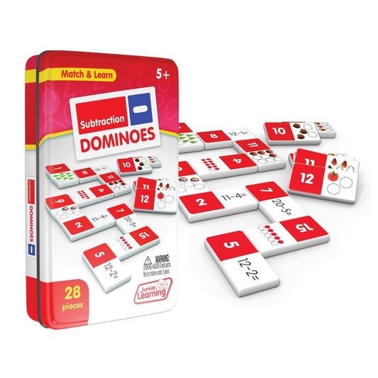 Subtraction dominoes