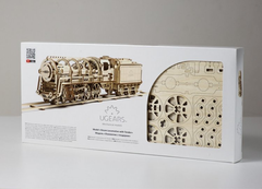 ugears - locomotive with tender