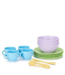 green toys - dish set