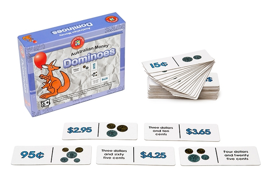 Australian money dominoes