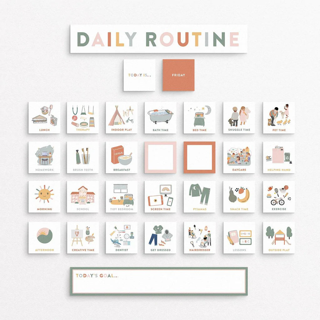 Magic Routine Kid 20 Routine Magnetic Cards for Kids – Kids Unite