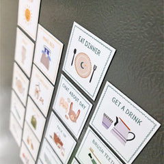 magnetic routine cards for kids