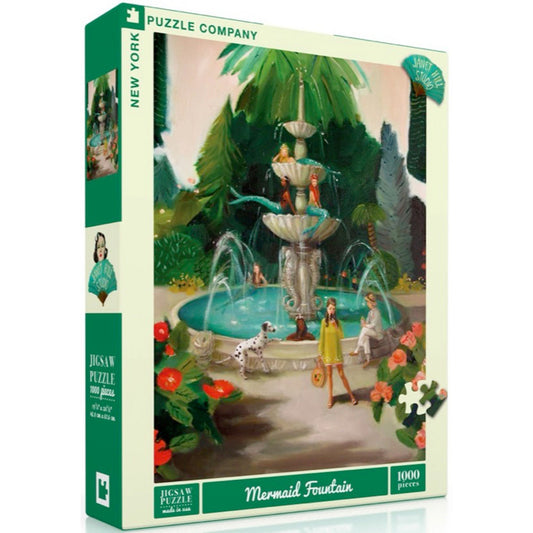 mermaid fountain 1000pc puzzle