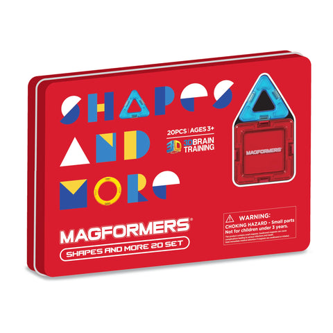 magformers shapes and more 20 set