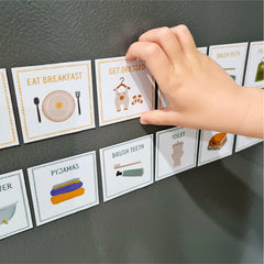 magnetic routine cards for kids